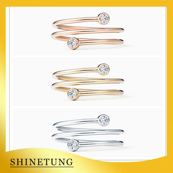 1: 1 original model s925 sterling silver ring classic fashion gold color circle ring ladies jewelry birthday gift, Golden;silver
1: 1 original model s925 sterling silver ring classic fashion gold color circle ring ladies jewelry birthday gift, Golden;silver