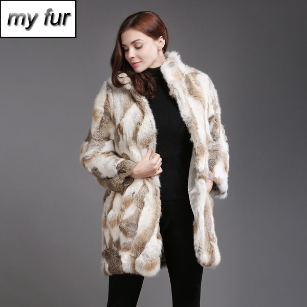 winter new women real rabbir fur coat 100% natural warm soft long fur jacket lady quality genuine outerwear, Black
winter new women real rabbir fur coat 100% natural warm soft long fur jacket lady quality genuine outerwear, Black
