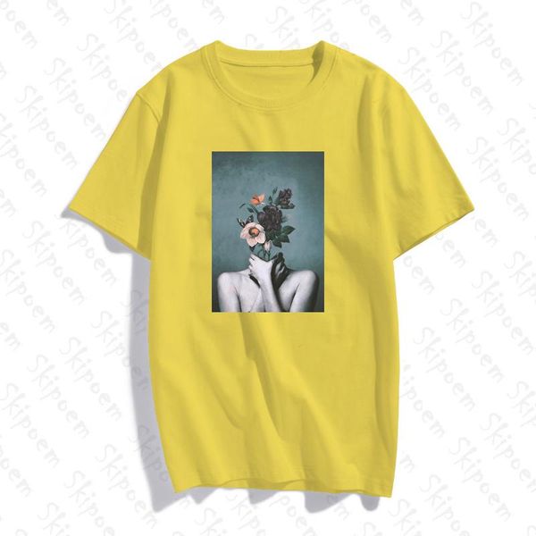 abstract art inner garden t-shirt women aesthetic vintage korean style kawaii cotton 8 colors short sleeve clothes summer, White
abstract art inner garden t-shirt women aesthetic vintage korean style kawaii cotton 8 colors short sleeve clothes summer, White