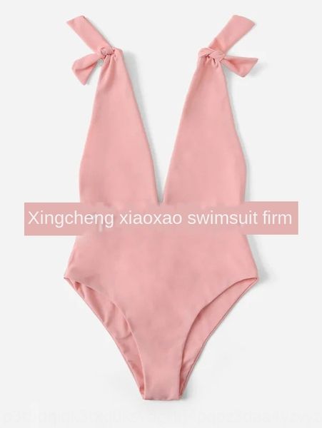 2019 one-piece ladies' bowknot hollowed-out missing back bikini bikini swimsuit swimsuit, White;black
2019 one-piece ladies' bowknot hollowed-out missing back bikini bikini swimsuit swimsuit, White;black