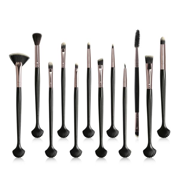 12pcs shell eye makeup brush set eye shadow brush blender concealer eyeliner kit makeup brushes
12pcs shell eye makeup brush set eye shadow brush blender concealer eyeliner kit makeup brushes