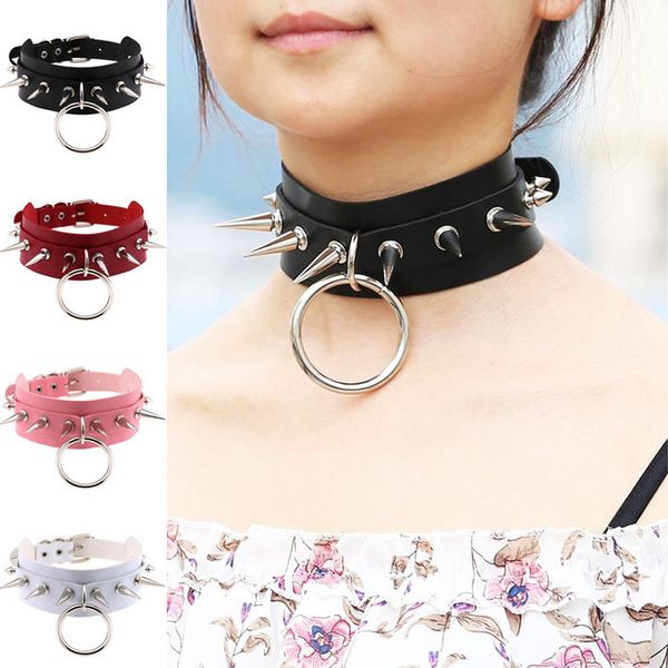 1pc rivets cbb material chokers punk goth handmade choker necklace silver spike rivet necklace rock gothic chocker drop shipping
1pc rivets cbb material chokers punk goth handmade choker necklace silver spike rivet necklace rock gothic chocker drop shipping