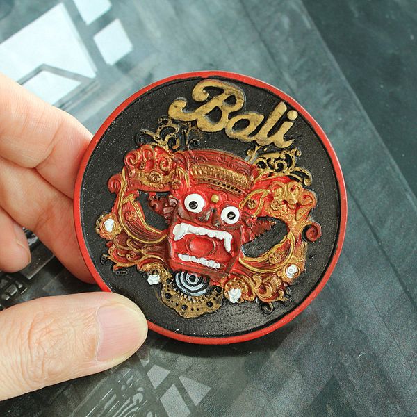 barong, bali indonesia tourist travel souvenir 3d resin fridge magnet craft gift idea
barong, bali indonesia tourist travel souvenir 3d resin fridge magnet craft gift idea