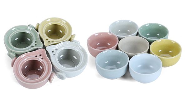 ceramic portable travel tea set include 1 pot 1 cup, fast passenger cup gaiwan,beautiful and easy teapot kettle,kung fu teaset
ceramic portable travel tea set include 1 pot 1 cup, fast passenger cup gaiwan,beautiful and easy teapot kettle,kung fu teaset
