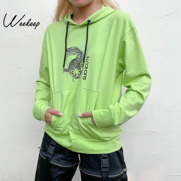 weekeep printed long hooded sweatshirt women spring autumn casual pullover hoodies 2019 knitted pullover hoodie, Black
weekeep printed long hooded sweatshirt women spring autumn casual pullover hoodies 2019 knitted pullover hoodie, Black