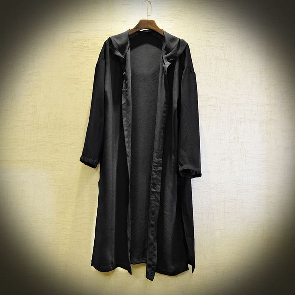 mixcubic 2019 spring summer england style costumes simple hooded shirts for men casual loose long section hooded shirts men, White;black
mixcubic 2019 spring summer england style costumes simple hooded shirts for men casual loose long section hooded shirts men, White;black