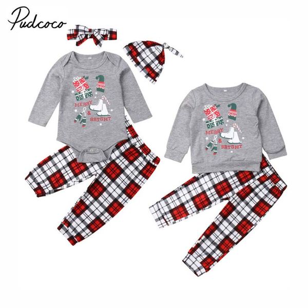 2019 baby spring autumn clothing newborn kid baby girl boy christmas clothes long sleeve romper t-shirt checked pants outfit, Blue
2019 baby spring autumn clothing newborn kid baby girl boy christmas clothes long sleeve romper t-shirt checked pants outfit, Blue