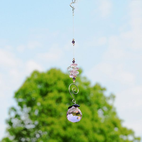 h&d 30mm crystal ball chandelier prism window sun catcher ornaments hanging suncatcher for home garden office decoration (pink
h&d 30mm crystal ball chandelier prism window sun catcher ornaments hanging suncatcher for home garden office decoration (pink