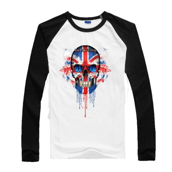 united kingdom skull to the core 2020 new youth cotton baseball sports mens t shirts group customization, White;black
united kingdom skull to the core 2020 new youth cotton baseball sports mens t shirts group customization, White;black