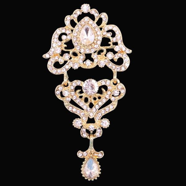 diezi luxury fashion flower bridal brooches for women ladies wedding crystal rhinestone bouquet brooch pins dress accessories, Silver
diezi luxury fashion flower bridal brooches for women ladies wedding crystal rhinestone bouquet brooch pins dress accessories, Silver