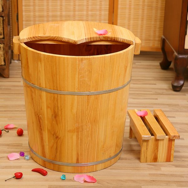 2020 new 40cm solid wood bubble foot barrel spa pedicure foot bath soaking feet tub household massage wash basin
2020 new 40cm solid wood bubble foot barrel spa pedicure foot bath soaking feet tub household massage wash basin