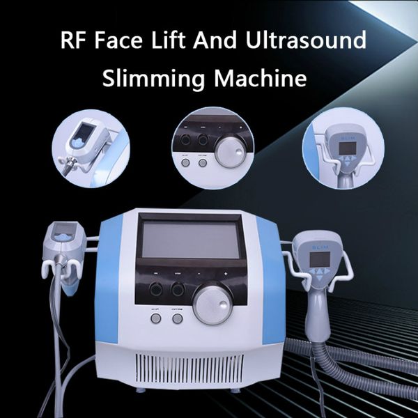 2019 new version rf radio frequency body slimming machine anti cellulite massager fat burner ultrasound weight loss