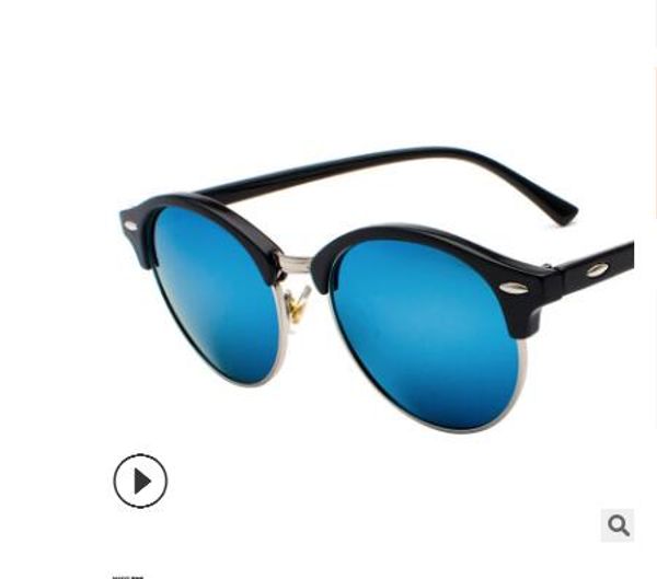 2019 new polarized sunglasses ladies sunglasses fashion korean version personality metin round face glasses men, White;black
2019 new polarized sunglasses ladies sunglasses fashion korean version personality metin round face glasses men, White;black