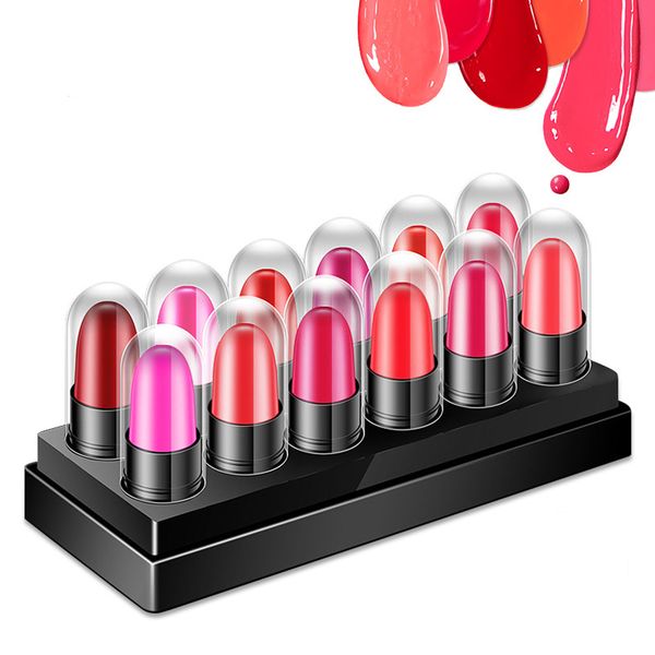 12 color moisturizer lipstick lasting moisturizing lip gloss easy to wear multicolor makeup kit not fade non-stick cup 35d
12 color moisturizer lipstick lasting moisturizing lip gloss easy to wear multicolor makeup kit not fade non-stick cup 35d