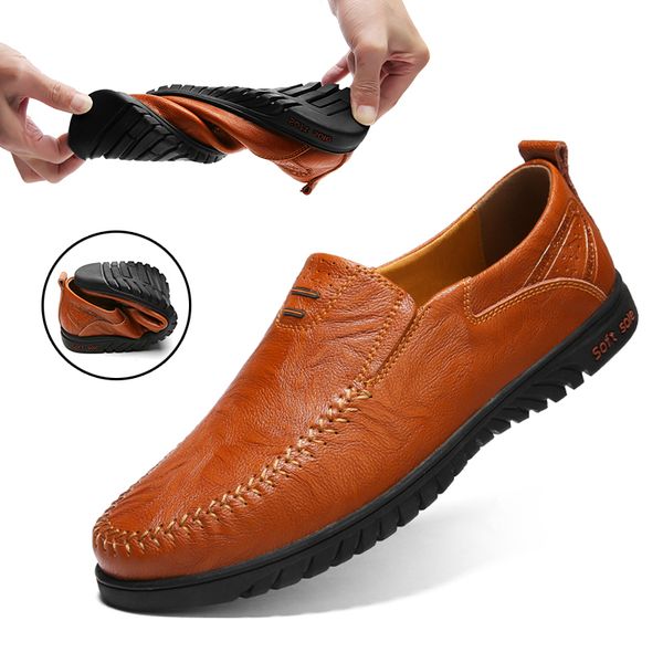 dekarb men genuine leather casual shoes loafers men shoes quality comfort soft flats moccasins big size 37~47, Black
dekarb men genuine leather casual shoes loafers men shoes quality comfort soft flats moccasins big size 37~47, Black