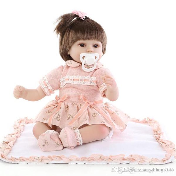 hxltoystore-18'' handmade silicone reborn dolls real girl baby reborn dolls children gift bonecas brinquedos
hxltoystore-18'' handmade silicone reborn dolls real girl baby reborn dolls children gift bonecas brinquedos