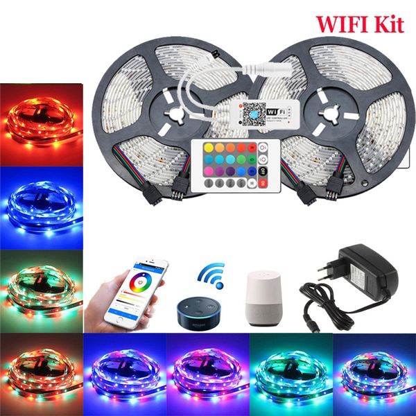 5m 10m 15m wifi rgb led strip light waterproof smd5050 3528 2835 dc 12v led tiras diode flexible ribbon contoller+plug led strip
5m 10m 15m wifi rgb led strip light waterproof smd5050 3528 2835 dc 12v led tiras diode flexible ribbon contoller+plug led strip