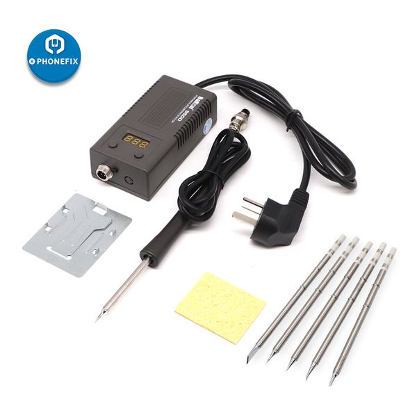 real 50w bakon bk950d electric soldering iron with t13 iron tips mini digital soldering station solder circuit boards
real 50w bakon bk950d electric soldering iron with t13 iron tips mini digital soldering station solder circuit boards