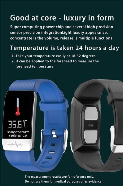 smart watch blood pressure measurement fitness bracelet body temperature test pedometer heart rate monitor fitness tracker
smart watch blood pressure measurement fitness bracelet body temperature test pedometer heart rate monitor fitness tracker
