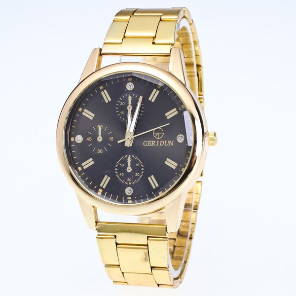 ceridun fashion brand new mens watch gold diamond dial gold stainless steel analog quartz mens clock wrist watches zegarek, Slivery;brown
ceridun fashion brand new mens watch gold diamond dial gold stainless steel analog quartz mens clock wrist watches zegarek, Slivery;brown