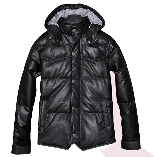 clearance man's genuine sheepskin leather duck down overcoat with a hat hood puffy parkas jacket for male black size m cheap
clearance man's genuine sheepskin leather duck down overcoat with a hat hood puffy parkas jacket for male black size m cheap