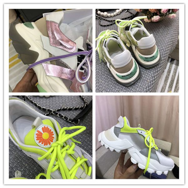 this year's est daisy dad shoes come with outsole and reflective fabric breathable single mesh design, Black
this year's est daisy dad shoes come with outsole and reflective fabric breathable single mesh design, Black