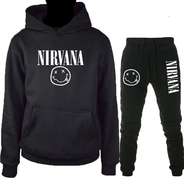 2019 latest autumn and winter nirvana warm hoodie men/women fashion hip hop sweatshirt + trousers 2 piece suit, Black
2019 latest autumn and winter nirvana warm hoodie men/women fashion hip hop sweatshirt + trousers 2 piece suit, Black
