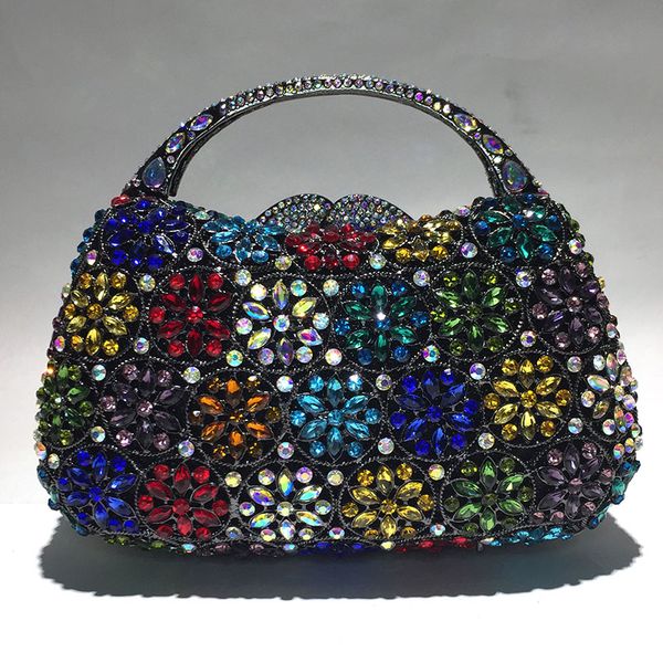 xiyuan multicolored rhinestone shoulder bag hollow out snow shape handle party purse mini prom handbags chain clutches
xiyuan multicolored rhinestone shoulder bag hollow out snow shape handle party purse mini prom handbags chain clutches
