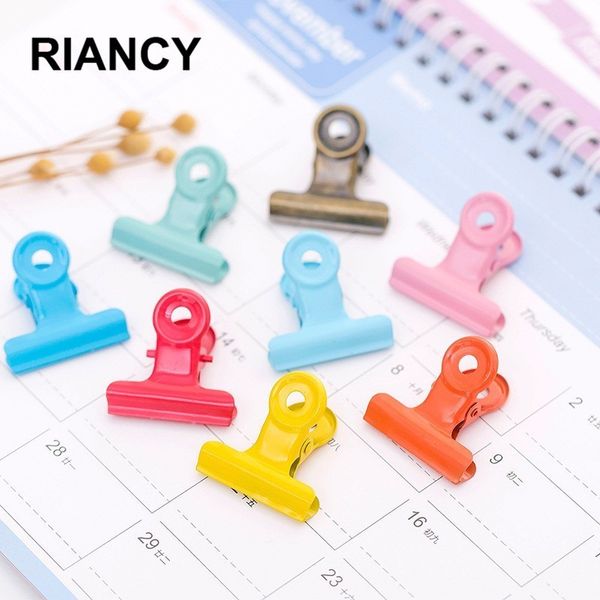 6 pcs/lot colorful metal paper p clips iron office document decorative stationery supplies clothespins binders clamp 02624
6 pcs/lot colorful metal paper p clips iron office document decorative stationery supplies clothespins binders clamp 02624