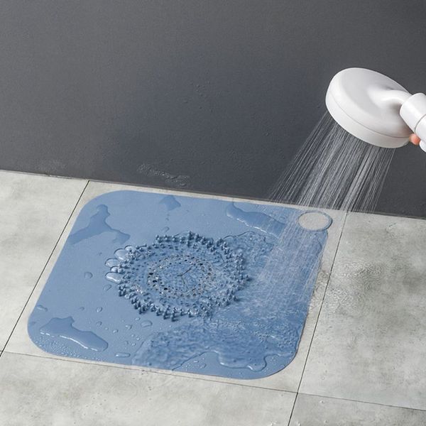 silicone anti-blocking floor drain mat filter mesh anti-hair artifact toilet sewer deodorant bathroom floor drain mat
silicone anti-blocking floor drain mat filter mesh anti-hair artifact toilet sewer deodorant bathroom floor drain mat