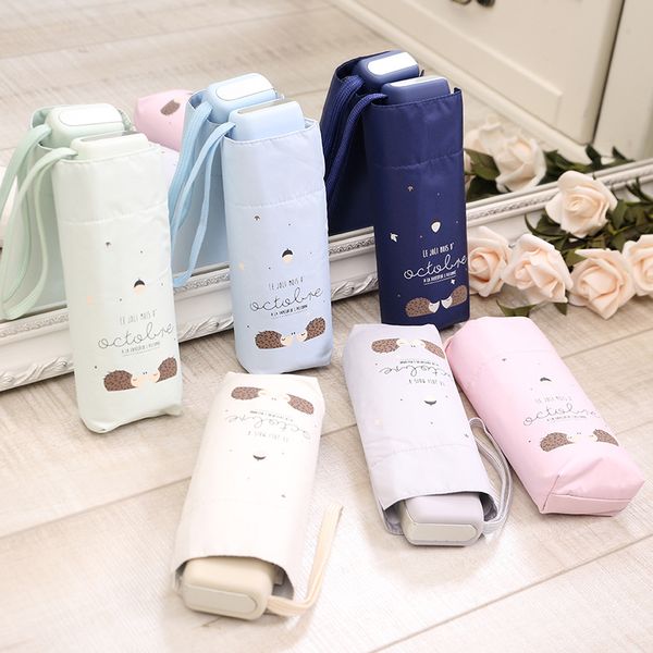 small refreshing mini-folding umbrella sunscreen sunshade umbrella sunshine and rain dual-purpose
small refreshing mini-folding umbrella sunscreen sunshade umbrella sunshine and rain dual-purpose