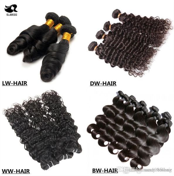 elibess brand weave color 1b body wave human hair 3 bundles/300g deep curly loose water wave option weft, Black
elibess brand weave color 1b body wave human hair 3 bundles/300g deep curly loose water wave option weft, Black