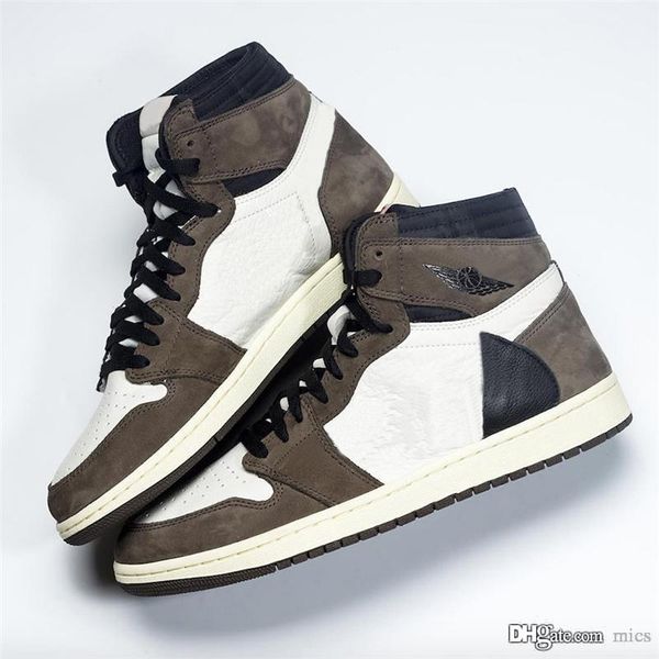 New Relase Travis Scott High OG TS SP 1 Basketball Shoes Men Sport 9Jordan Sail Black Dark Mocha University Red CD4487-100 With Box
New Relase Travis Scott High OG TS SP 1 Basketball Shoes Men Sport 9Jordan Sail Black Dark Mocha University Red CD4487-100 With Box