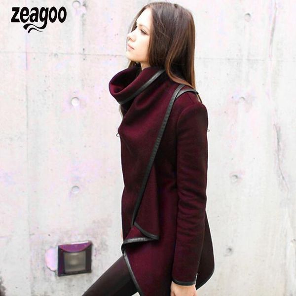 new stylish women's long sleeve warm thickening casual european fashion style jacket coat solid overcoat, Black
new stylish women's long sleeve warm thickening casual european fashion style jacket coat solid overcoat, Black
