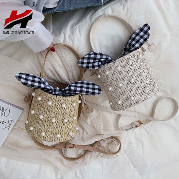 nan jiu mountain casual small bag female 2019 ins handbag shoulder bag summer handmade woven crossbody bucket pearl
nan jiu mountain casual small bag female 2019 ins handbag shoulder bag summer handmade woven crossbody bucket pearl