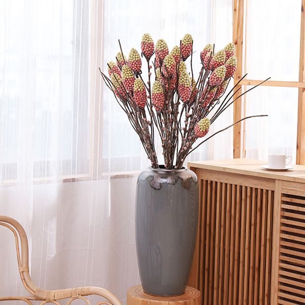 luxury lychee-pine long branch artificial flower home desk centerpiece diy decoration fake flowers christmas decor
luxury lychee-pine long branch artificial flower home desk centerpiece diy decoration fake flowers christmas decor