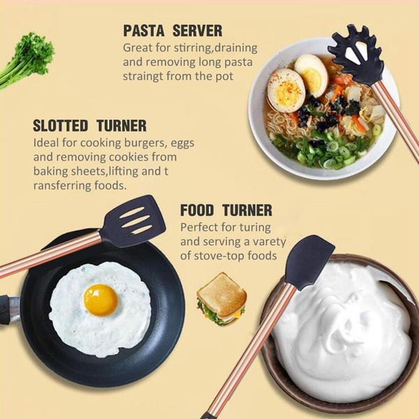 new 11pcs copper plated ручки силиконовые инструменты кухни гаджеты антипригарной cooking лопатка ложка набор инструментов кухонной посуды н
new 11pcs copper plated ручки силиконовые инструменты кухни гаджеты антипригарной cooking лопатка ложка набор инструментов кухонной посуды н