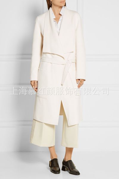 long solid fur collar long women wool coat elegant casual slim winter jacket white fashion warm cashmere coat 2019, Black
long solid fur collar long women wool coat elegant casual slim winter jacket white fashion warm cashmere coat 2019, Black