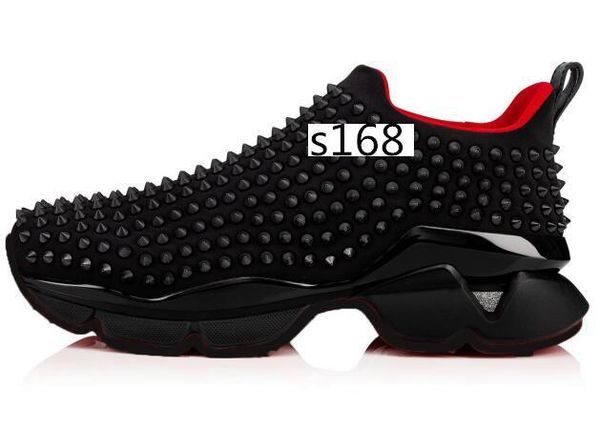 with box red krystal spike sock donna flat neoprene sneakers designer luxury mens red bottoms shoes womens rivet spiky sock junior 8, Black
with box red krystal spike sock donna flat neoprene sneakers designer luxury mens red bottoms shoes womens rivet spiky sock junior 8, Black