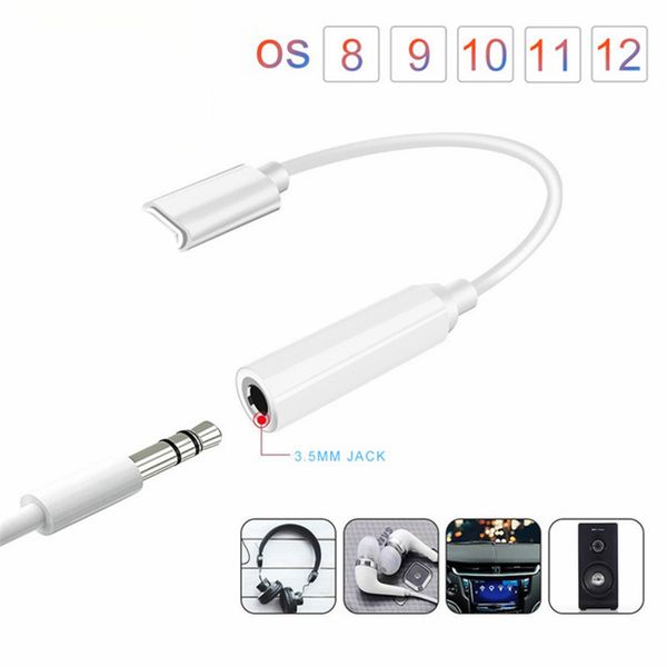 Io 11 12 for iphone to 3 5mm jack audio exten ion cable aux cord for iphone x max xr x x 10 8 7 6 plu car peaker headphone connector
Io 11 12 for iphone to 3 5mm jack audio exten ion cable aux cord for iphone x max xr x x 10 8 7 6 plu car peaker headphone connector