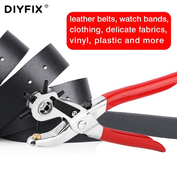 diyfix portable leather belt hole punch plier household belt puncher universal for watch plastic card clothing strap punch tool
diyfix portable leather belt hole punch plier household belt puncher universal for watch plastic card clothing strap punch tool