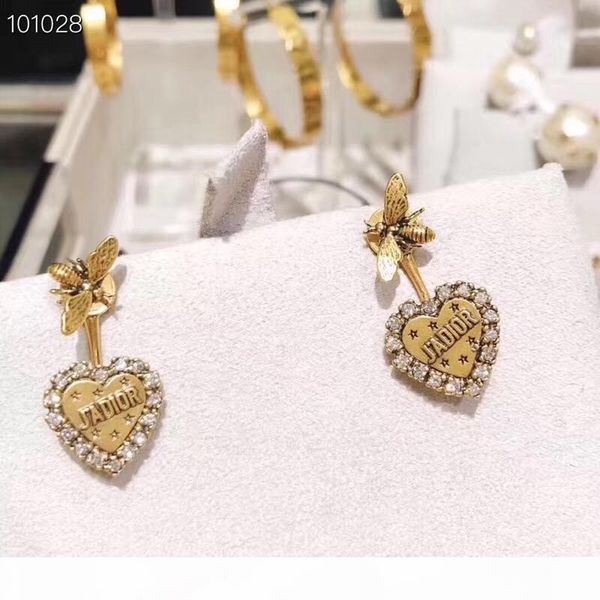 brass material drop earring heart with diamond shape of hoop earring jewelry for women wedding gift, Golden
brass material drop earring heart with diamond shape of hoop earring jewelry for women wedding gift, Golden