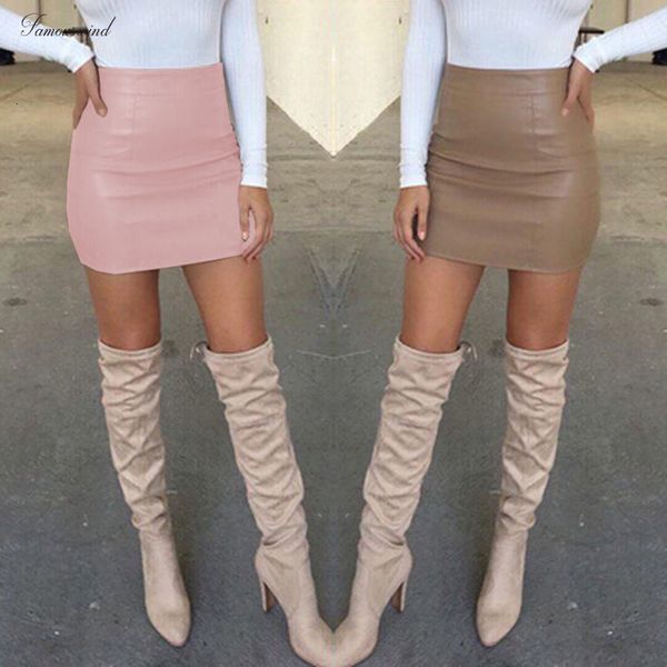 дамы 2019 кожа моды юбка женщина новой sexy высокой талия карандаш bodycon hip короткой мини хорошего качества перевозка груз падения, Black
дамы 2019 кожа моды юбка женщина новой sexy высокой талия карандаш bodycon hip короткой мини хорошего качества перевозка груз падения, Black