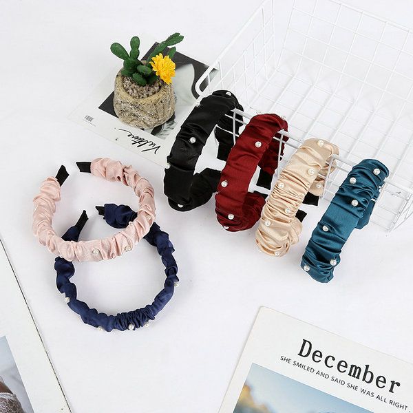 the new fashion with pearl hair hoop lady daily wash face hair headband cloth art can be customized headdress wholesale, Black;brown
the new fashion with pearl hair hoop lady daily wash face hair headband cloth art can be customized headdress wholesale, Black;brown