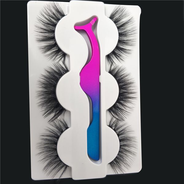 the thick long full 3d mink lashes 3 pair lashes faux mink eyelashes with tweezers in box v308
the thick long full 3d mink lashes 3 pair lashes faux mink eyelashes with tweezers in box v308