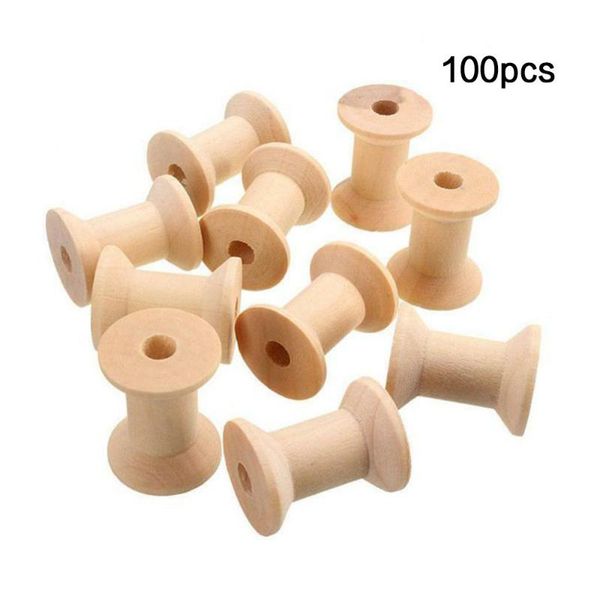 100pcs 14 * 12mm wooden empty thread spools mini bobbin spools needlework sewing machine crafts accessories, Black
100pcs 14 * 12mm wooden empty thread spools mini bobbin spools needlework sewing machine crafts accessories, Black