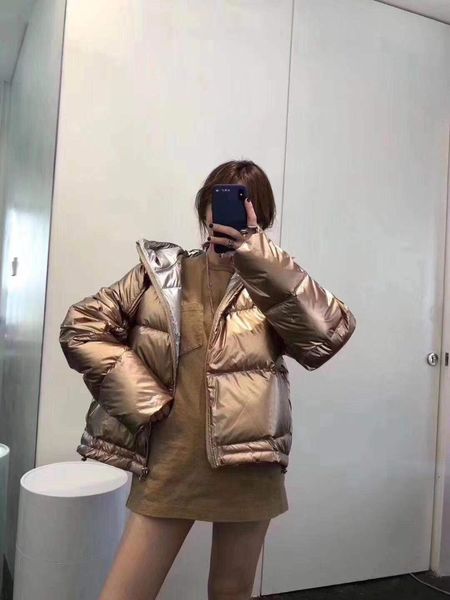 double-sided wear down jacket thicken down jacket women's short double face bright color 3 color without fur collar, Black
double-sided wear down jacket thicken down jacket women's short double face bright color 3 color without fur collar, Black