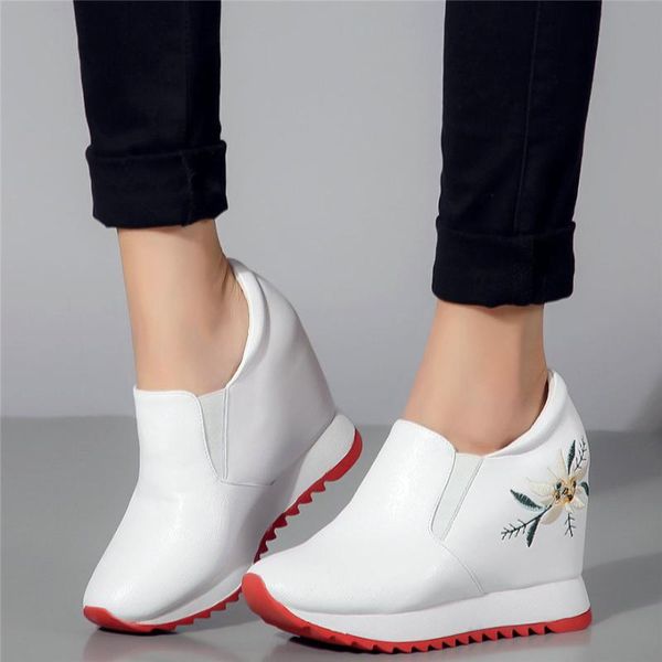 boots 2021 trainers women genuine leather wedges platform high heel ankle female embroider flowers fashion sneakers casual shoes, Black
boots 2021 trainers women genuine leather wedges platform high heel ankle female embroider flowers fashion sneakers casual shoes, Black