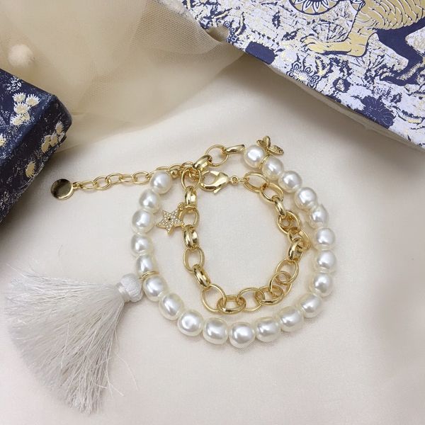 link, chain designer bracelet pearl link classic style wedding evening party jewelry gifts, Black
link, chain designer bracelet pearl link classic style wedding evening party jewelry gifts, Black