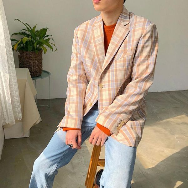 2020 men's fashion lattice printing outerwear blazers male casual western clothes slim fit suit jackets loose coats size m-xl, White;black
2020 men's fashion lattice printing outerwear blazers male casual western clothes slim fit suit jackets loose coats size m-xl, White;black